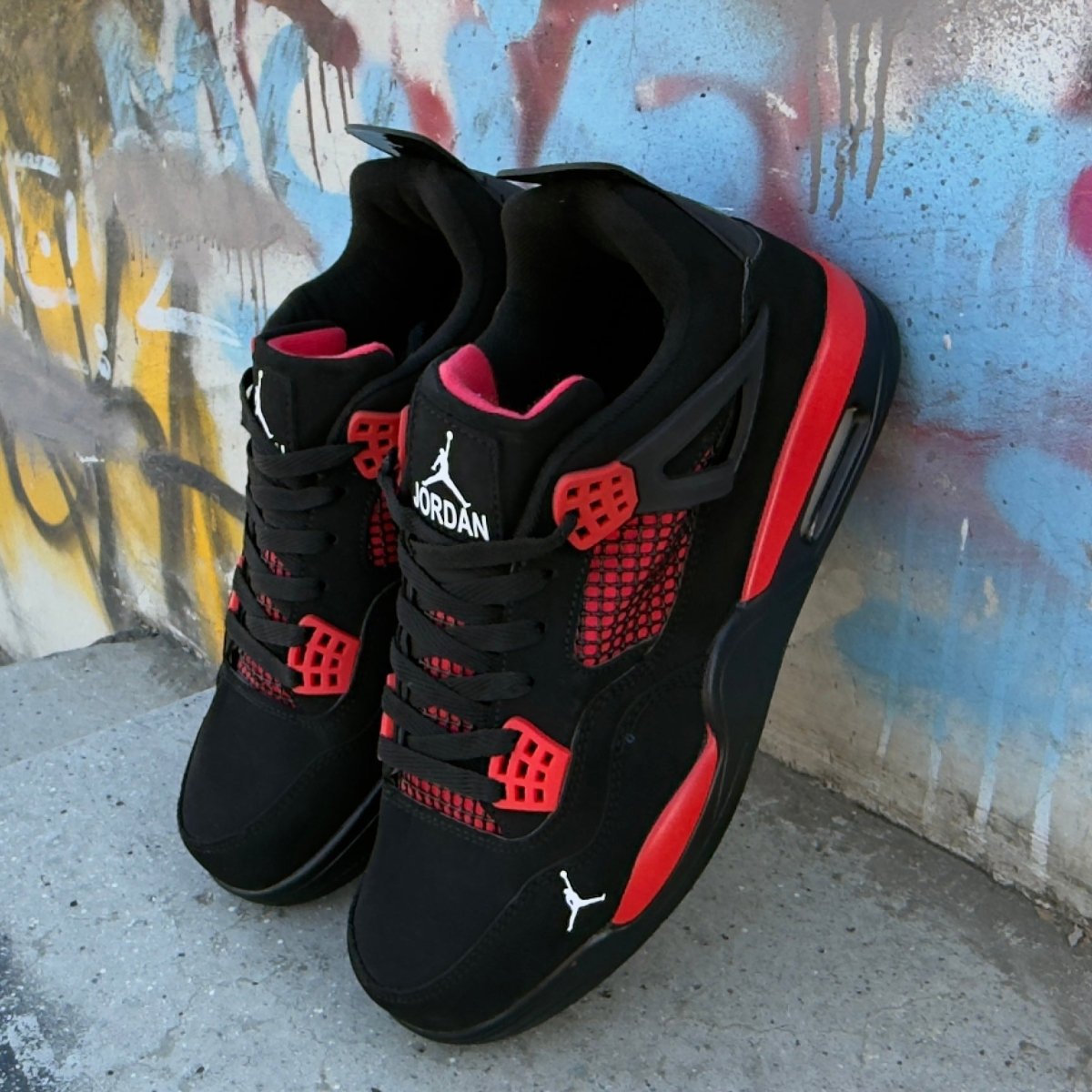 Cod Jord Negru Rosu - JustShoes