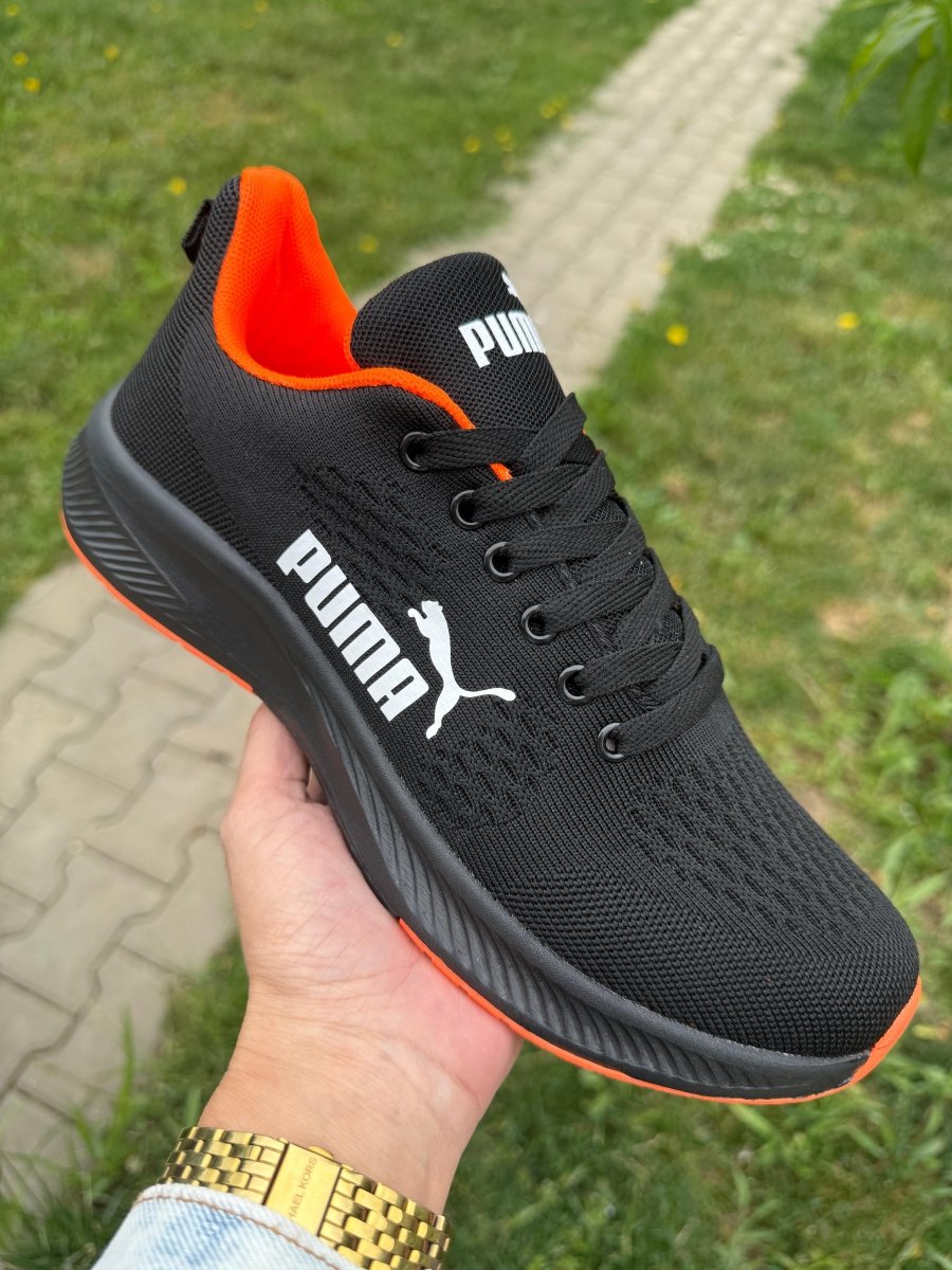 COD PM A22 NEGRU ORANGE - JustShoes