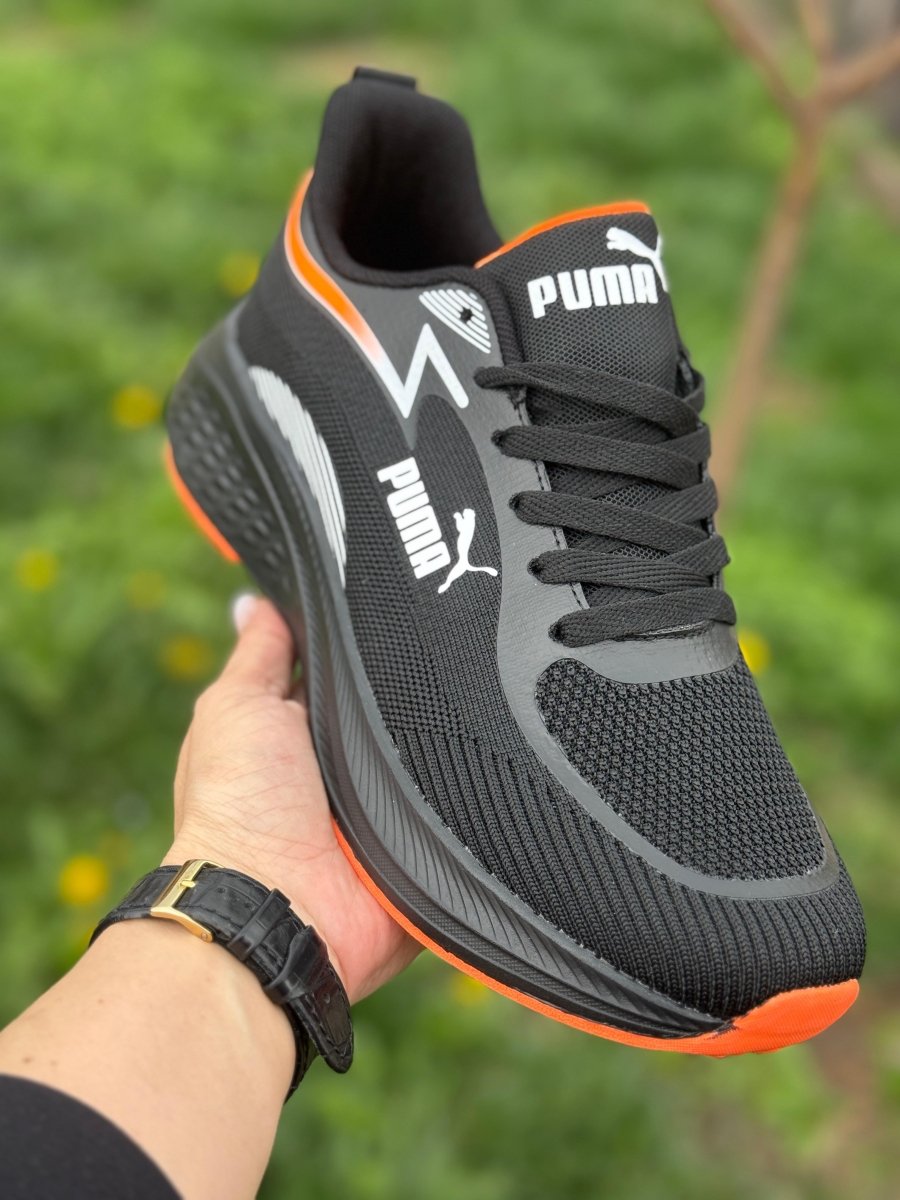 PM NEGRU ORANGE MARE - JustShoes