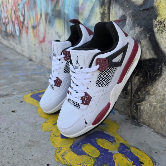 Air Jord alb visiniu - JustShoes