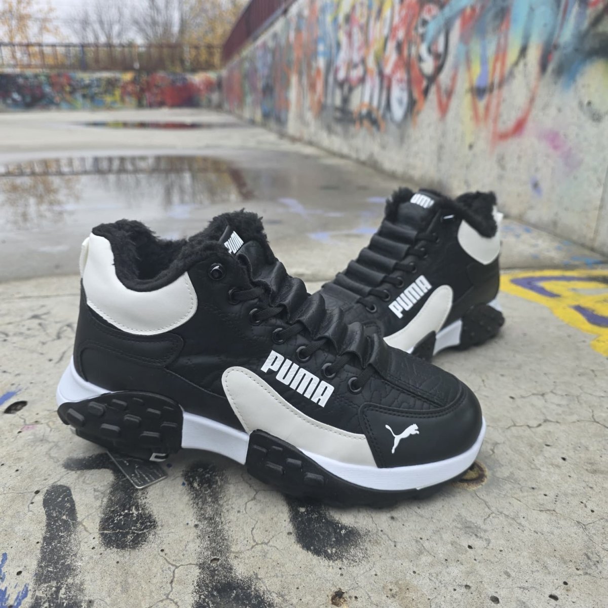 COD GH MAM NEGRU - ALB - JustShoes