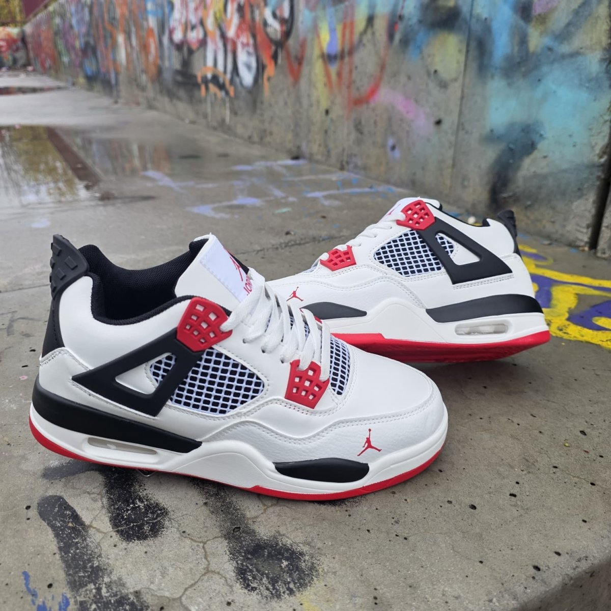 COD Jord Alb - rosu - JustShoes