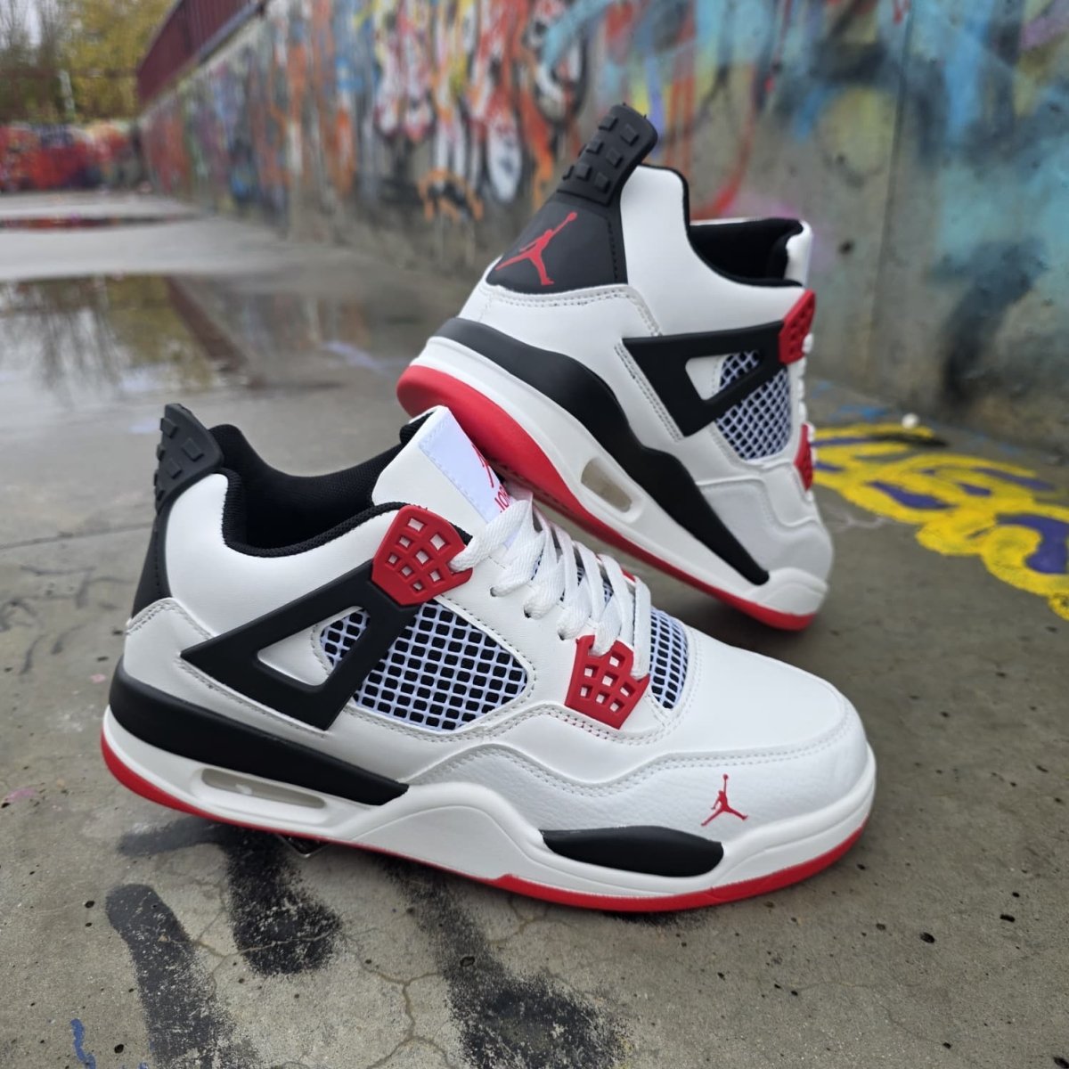 COD Jord Alb - rosu - JustShoes