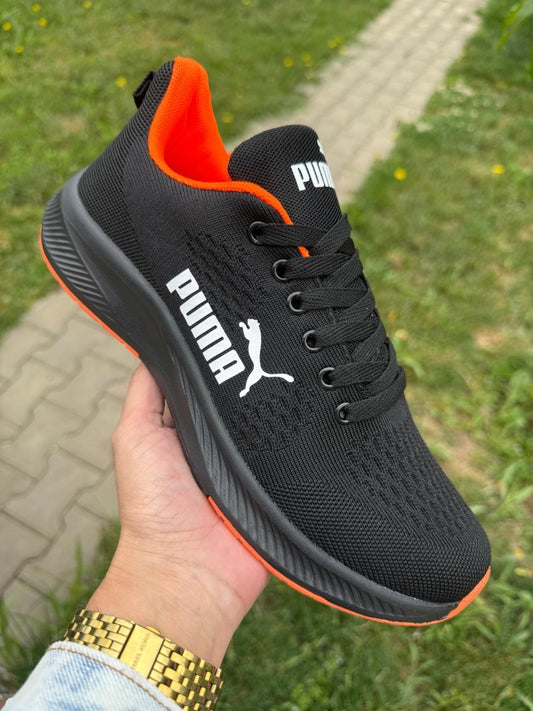 COD PM A22 NEGRU ORANGE - JustShoes