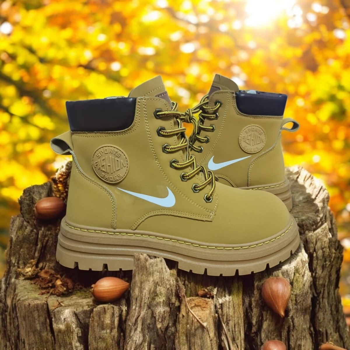 GHETE YELLOW K806 - JustShoes
