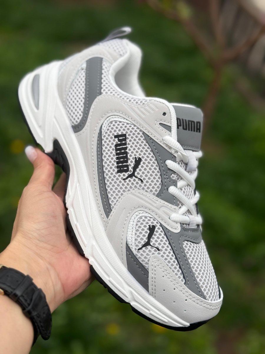 PANTOFI SPORT GRY - ALB - JustShoes